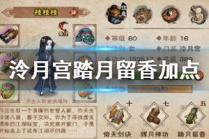 《烟雨江湖》泠月宫踏月留香加点方法 望月飞云升级技巧