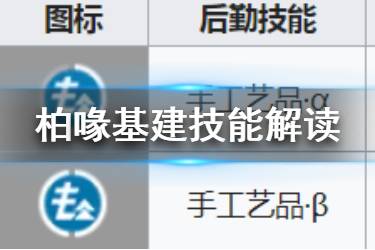 《明日方舟》柏喙基建技能介绍 基建贸易站贵金属新机制