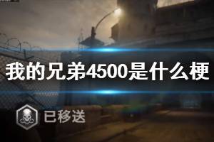 监狱风云之我的兄弟4500是什么梗 我的队友4500块是什么游戏