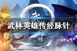 《武林英雄传》经脉针有什么用 经脉针用法攻略