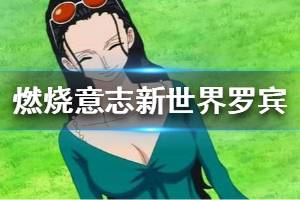 《航海王燃烧意志》新世界罗宾最强阵容搭配 新世界罗宾阵容配置