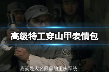 高级特工穿山甲表情包 高级特工表情包大全