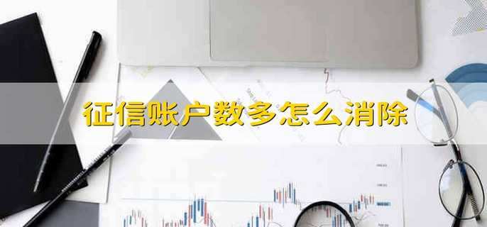 征信账户数多怎么消除