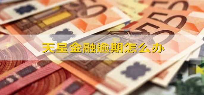 天星金融逾期怎么办