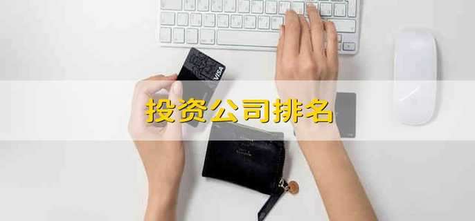 投资公司排名 投资公司的排名