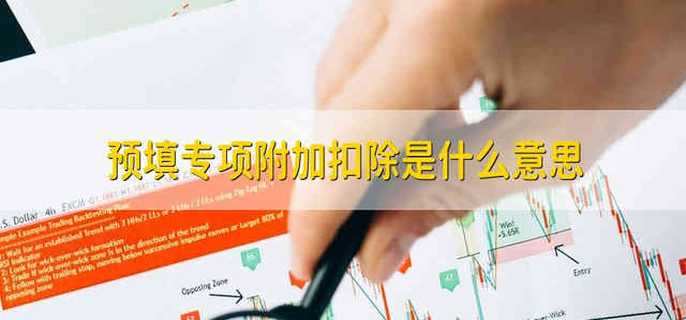 预填专项附加扣除是什么意思