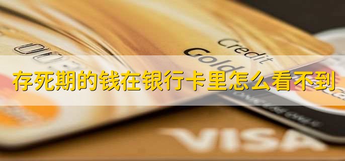 存死期的钱在银行卡里怎么看不到