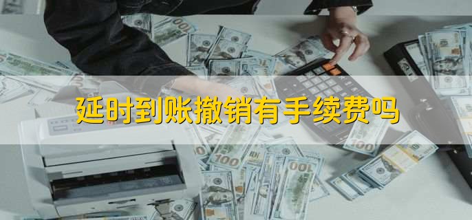 延时到账撤销有手续费吗