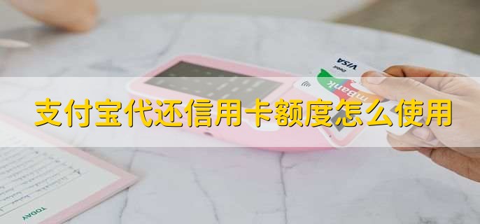 支付宝代还信用卡额度怎么使用？