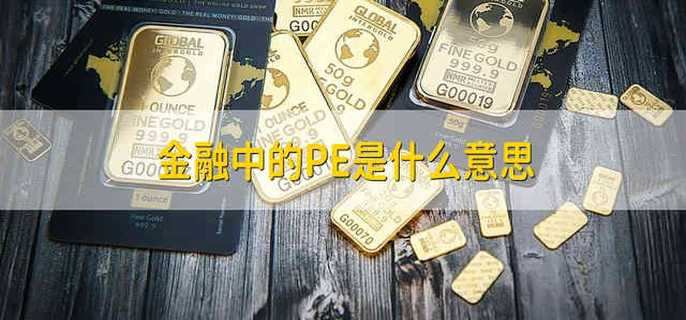 金融中的PE是什么意思