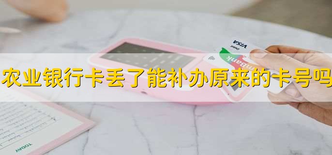 农业银行卡丢了能补办原来的卡号吗