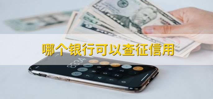 哪个银行可以查征信用
