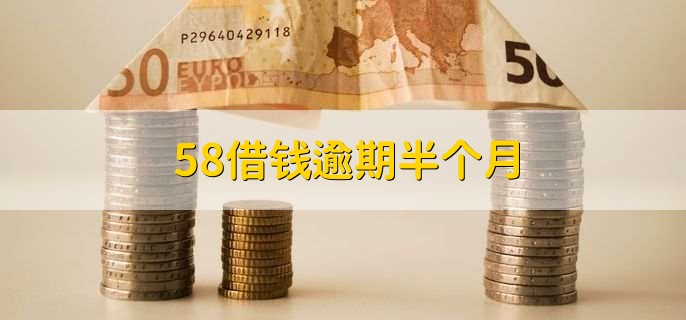 58借钱逾期半个月？