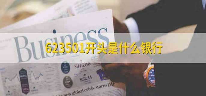 623501开头是什么银行