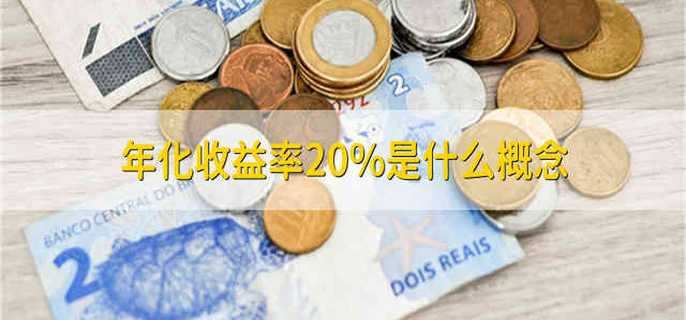 年化收益率20%是什么概念