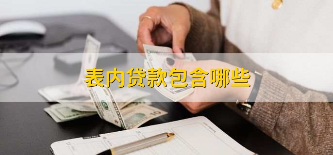 表内贷款包含哪些