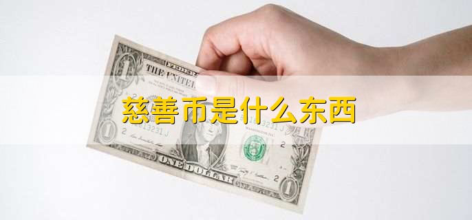 慈善币是什么东西