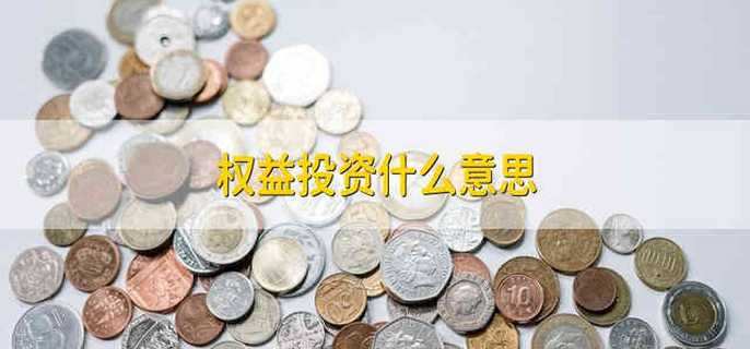 权益投资什么意思