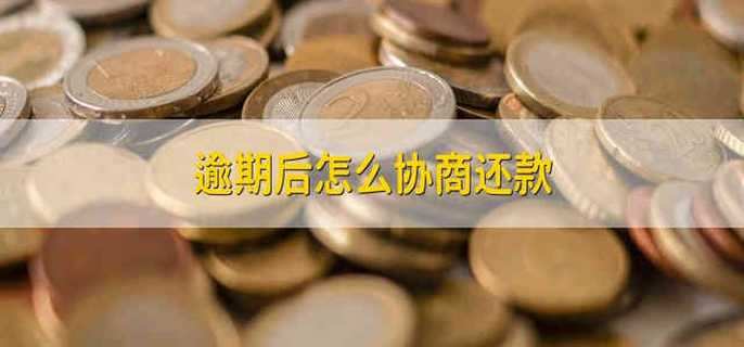 逾期后怎么协商还款