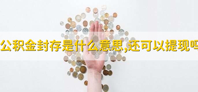 公积金封存是什么意思,还可以提现吗